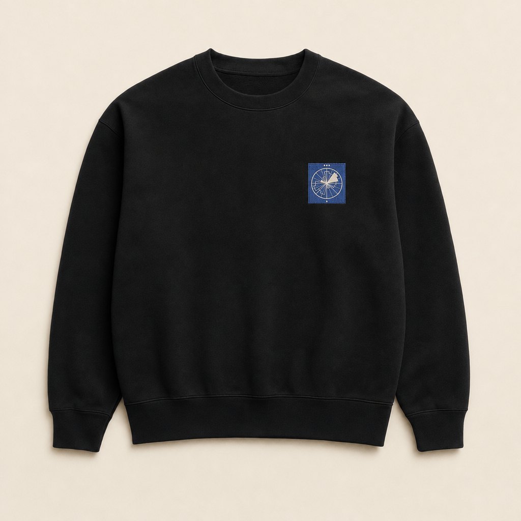 The Crewneck — Black