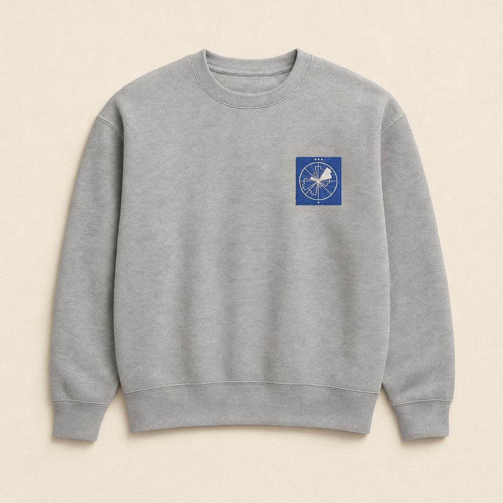 The Crewneck — Grey