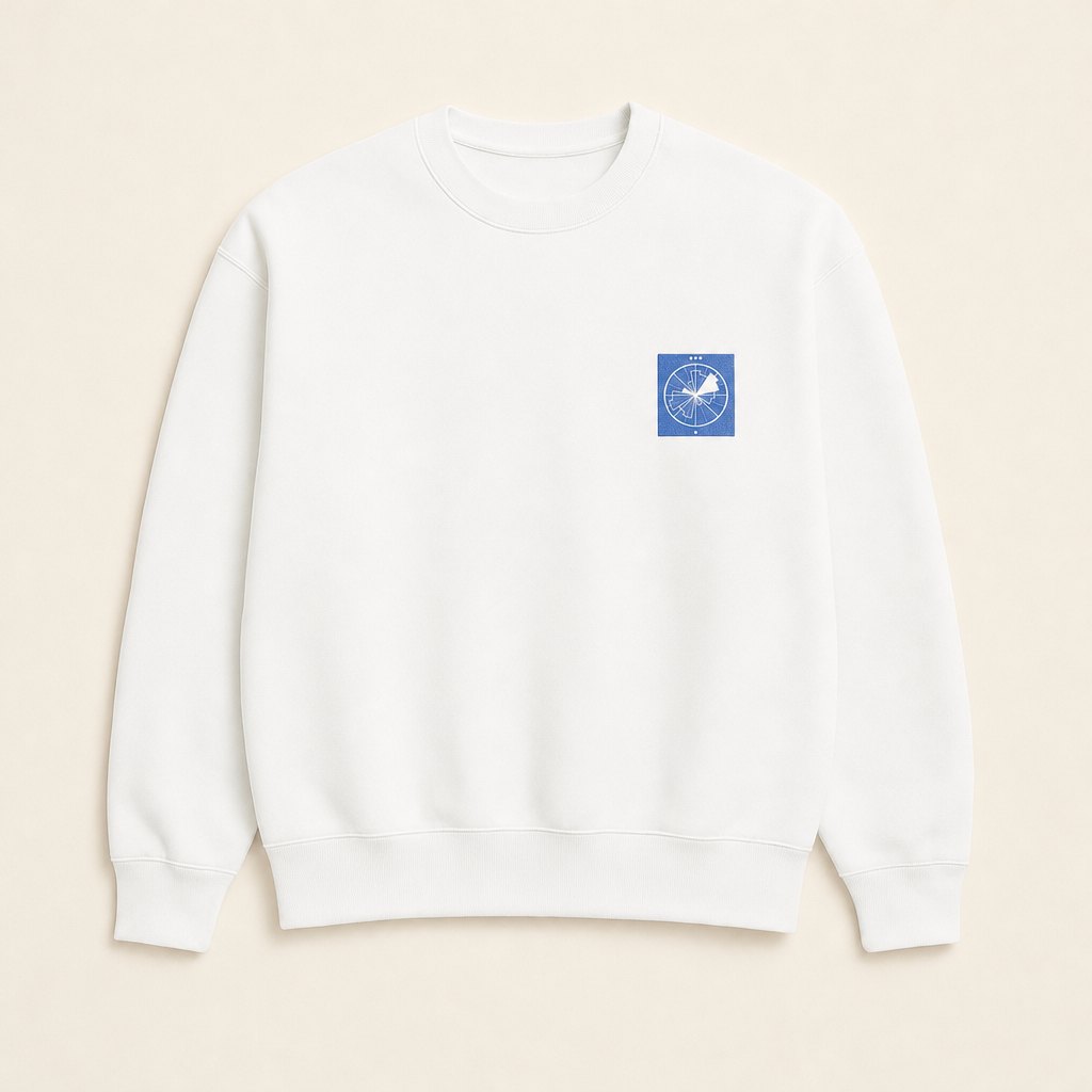 The Crewneck — White